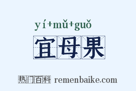 宜母果是什么意思的图片